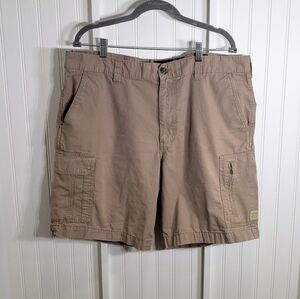 REDHEAD Cargo Shorts Size 40 Tan 100% Cotton EUC